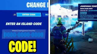 How to Play JUMPMAN ZONE CREATIVE MAP in Fortnite Fortnite Jumpman Zone Map Code [upl. by Marlea2]