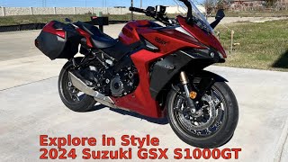 2024 Suzuki GSX S1000GT is surprisingly good sport touring motorcycle [upl. by Ynobe46]