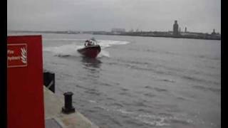 Merseyside Fire amp Rescue Service  Marine Rescue Craft quotMarine Fire Onequot [upl. by Sproul]