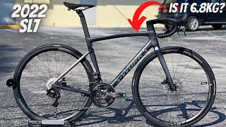 CLIMBING TARMAC SL7 BUILD 2022 SPECIALIZED SWORKS TARMAC SL7 CAMPPY BUILD [upl. by Biel]