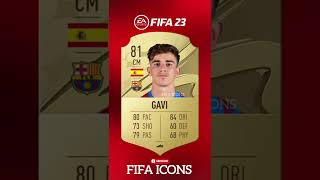 Gavi NEW CARD IN FIFA 23 gavi fifa23 [upl. by Yehc]