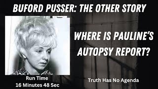 BUFORD PUSSER The Other Story What is Taking the TBI So Long [upl. by Zinn]