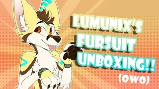 FURRY FENNEC FURSUIT UNBOXING [upl. by Katie]