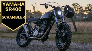 Yamaha SR400  How to build a Scrambler  Purpose Built Moto [upl. by Tillfourd]