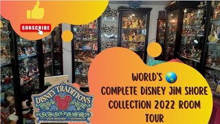 Worlds Complete Disney Traditions Jim Shore Collection amp 2022 Room Tour [upl. by Chinua531]