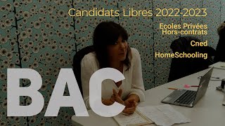 « Passer le BAC en candidat libre  écoles hors contrats  CNED  modalités et conseils » [upl. by Ennovyhc]