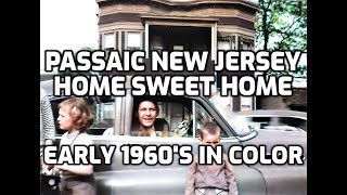 Passaic New Jersey Home Sweet Home 1960s Vintage Photographs [upl. by Ameehsat800]