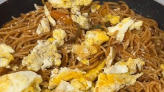 Egg Noodles recipe 🍝 noodles subscribe recipe viralvideo like share comment [upl. by Olfe]