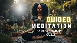 Guided Meditation Contact Your Spirit Guide  Binaural Waves  Deep Relaxation [upl. by Ellesirg635]