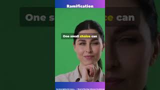 Ramification Explained in 60 Seconds ⚡  Quick Vocabulary Boost ShortsRamification [upl. by Aicenad769]