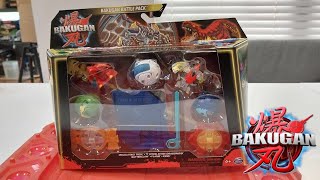 Bakugan Generation 3 Red Troxx and Diamond Dragonoid Five Pack Unboxing [upl. by Asli]