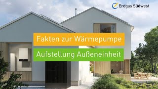 Wärmepumpe richtig platzieren 6 ExpertenTipps zur AußeneinheitInstallation [upl. by Kliman514]