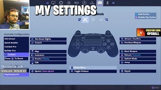 Upshall Fortnite Controller Settings Updated For Instant Editing [upl. by Ellener31]