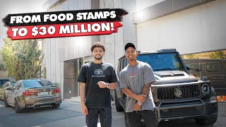 Meet the 23 Year Old who Went from Food Stamps to 30 Million 12 Million House Tour [upl. by Pitarys]