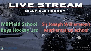 Millfield Hockey B1st XI v Sir Joseph Williamsons Mathematical School [upl. by Aleron]