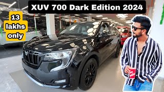 XUV700 facelift 2024 Dark edition Complete review  Price  Availability Mahindra xuv700 2024 [upl. by Vergos]