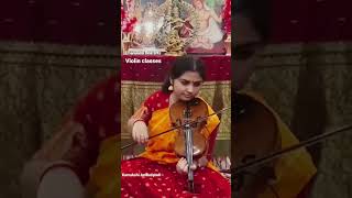 VarnamCharukesiViolinclassesclassicalmusickrithi violinist [upl. by Faber]