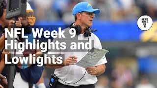 NFL Week 9 Winners and Losers Harbaugh and the Rest [upl. by Audy]