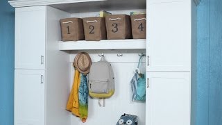 How to Build a Mudroom Storage Bench [upl. by Itak98]