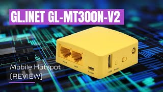 GLiNet GLMT300NV2 Mobile Hotspot Review [upl. by Ayeka379]