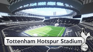 Minecraft  MEGABUILD  New Tottenham Stadium  DOWNLOAD Official [upl. by Petersen]