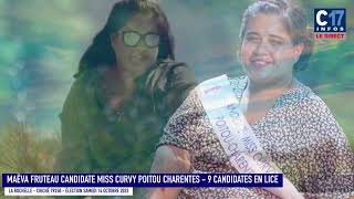 MAEVA CANDIDATE MISS CURVY POITOU CHARENTES 2023 [upl. by Kcirej]