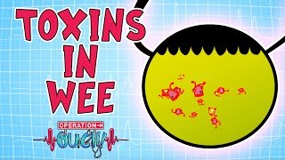 Operation Ouch  Toxins in Wee  Body Facts for Kids [upl. by Adnahsat486]