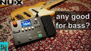 NUX MG400 Bass Demo amp Review [upl. by Olli]