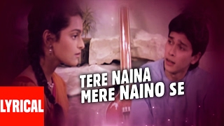 Tere Naina Mere Naino Se Lyrical Video  Bhrashtachar  Suresh Wadkar  Anuradha Paudwal  Shilpa S [upl. by Freida598]