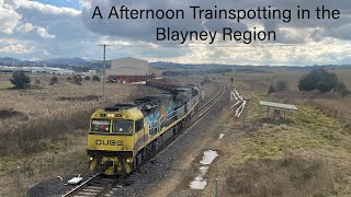 A Afternoon Trainspotting in the Blayney Region [upl. by Iderf]