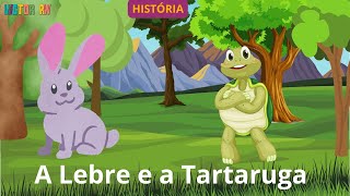 HISTÓRIA A Lebre e a Tartaruga [upl. by Eidac]