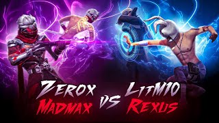 ZEROX FF NGMADMAX Vs LITM10NO1 rexussff  Old Freestyle Player Vs New Freestyle Players🔥 [upl. by Cassady869]