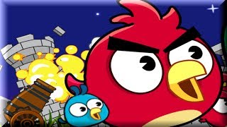 Angry Birds Cannon 2  Angry Birds Vs Bad Piggies  Angry Birds Game [upl. by Shoshanna]