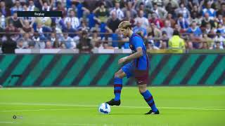 Alaves vs Barcelona SPAIN La Liga Highlights eFootball pes21 [upl. by Telimay]