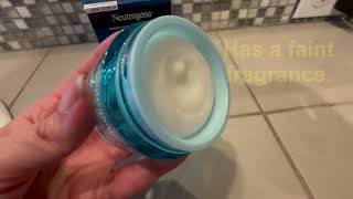 Neutrogena Hydro Boost Night Cream REVIEW [upl. by Aleta780]