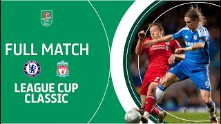 TORRES FACES REDS  Chelsea v Liverpool 2011 League Cup classic full game [upl. by Eanram]