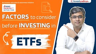 What are some factors to consider before investing in ETFs [upl. by Aiel]