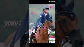 Uss😍la photo date de 1 an champion karimlaghouag cavalier equitation joparis2024 cheval [upl. by Ruelle]