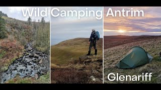 Wild Camping Antrim  Glenariff [upl. by Yelkreb734]