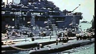 World War II Submarine Warfare  rare footage [upl. by Neram]