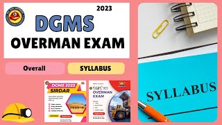 DGMS Overmans Exam 2023 Syllabus [upl. by Jacobs]