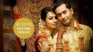 Wedding Highlights Video of Greeshma amp Sudakar at Kerala [upl. by Asreht]