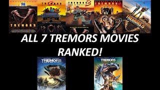 All 7 Tremors Movies Ranked Worst to Best W Tremors Shrieker Island [upl. by Yntirb]