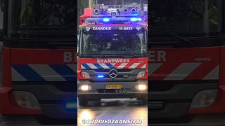 TS 118035 Brandweer Zaandijk met spoed naar een gaslucht in een woning in Zaandam feuerwehr [upl. by Clarinda]