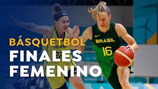 BÁSQUETBOL  Oro femenino Brasil vs Colombia [upl. by Frannie]