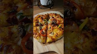 NeapolitanStyle Pizza Homemadeso good homestyle pizzalover pizzacrust [upl. by Tiffani]