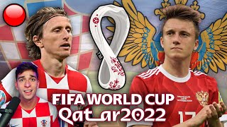 Croatia vs Russia LIVE Reaction  World Cup Qualifiers [upl. by Trude]