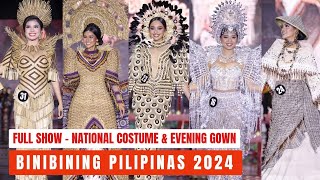 BINIBINING PILIPINAS 2024 NATIONAL COSTUME amp EVENING GOWN [upl. by Offen504]