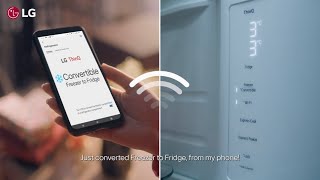 Experience the AllNew LG WiFi Convertible Refrigerator Range From Double Door to SidebySide [upl. by Levram]
