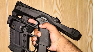 Glock 18C with pistol tactical Kit amp attachments  Review [upl. by Ennayram]